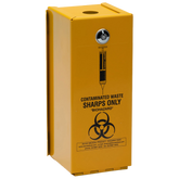 Aero Healthcare AEROHAZARD Steel Sharps Disposal Safe 1.4L (includes 2 x SD1400)